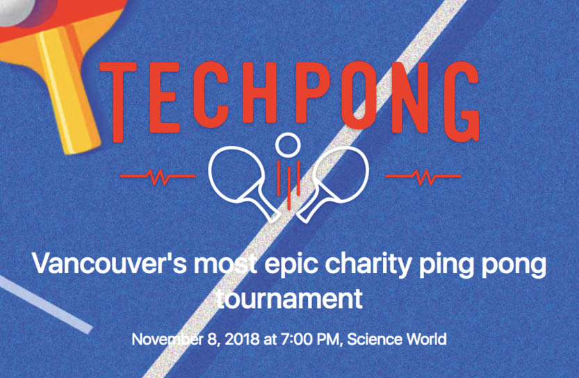TechPong poster