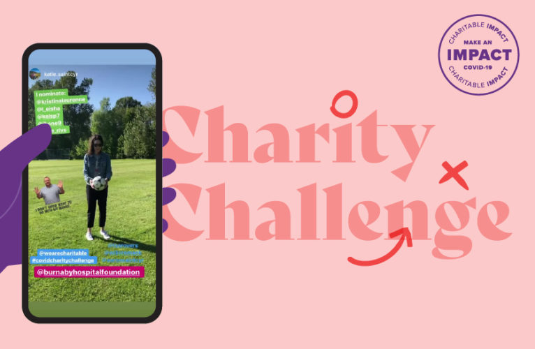 Take the COVID Charity Challenge to support the causes you care about