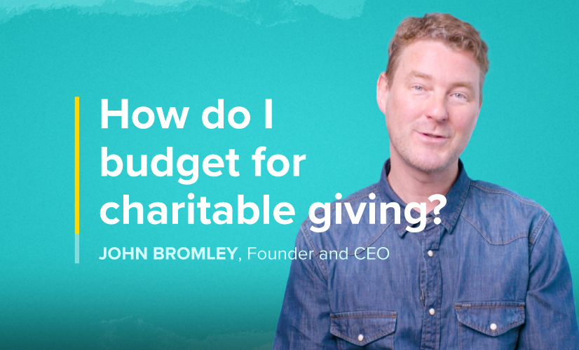 Watch: How Do I Budget For Charitable Giving?